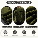 VClife Bohemian Green Couch Cover for Dog, Non Slip Sectional Sofa Covers Furniture Protector Washable Tribal Pattern Couch Covers for 3 Cushion Couch Sofa, Soft Pet Sofa Slip Cover, Green, 71"X150"