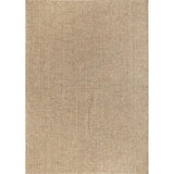 Luul Home Easy Jute Rugs 8x10 Natural Color Living Room Indoor Outdoor Area Rug for Patio Farmhouse and Kitchen Rug High Traffic Easy to Clean Washable Solid Boho Woven Design Outside Carpet (8 x 10)