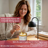 Rose Wickless Candles for Candle Warmer Lamp, 9oz Soy Candles Scented