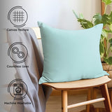 Encasa XO Throw Pillow Covers, Cotton, No Inserts 18"x18"