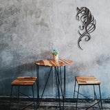 Aimery Metal Horse Wall Decor - Line Art Pictures for Home - Dynamic Sculptures for Bedroom, Bathroom, Living Room