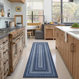 GarveeHome Indoor Easy Jute Runner Rug 2x6 Washable Kitchen Runner Rugs