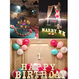 MUMUXI Marquee Light Up Letters | Large Light Up Numbers | Battery Powered and Bright with Every Letter of The Alphabet | for Wedding, Birthday, Party, Celebration, Christmas or Home Decoration (F)