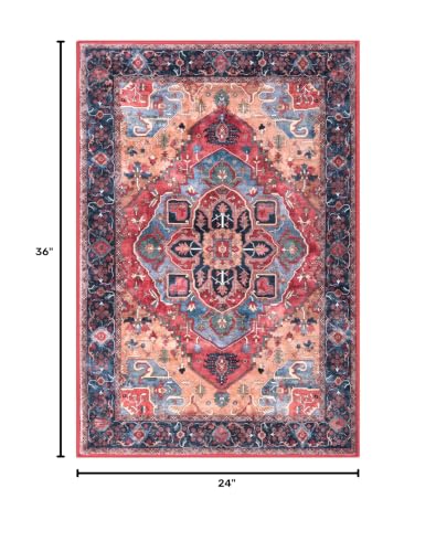 2x3 Small Washable Area Rug Entryway Door Mat Indoor Kitchen Runner