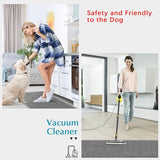 GOYLSER 12ft Hallway Runner Rugs Non Skid Washable, Absorbent Jute Kitchen Sink Rug Floor Runner Non Skid, Grey Long Laundry Room Rug Runner Mat