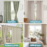 Gold Curtain Rods 180 inch, Extra Long Curtain Rod for Windows 120-180 inch, 1 inch Heavy Duty Drapery Rod for Outdoor Patio, Living Room, Bedroom, Modern Adjustable Curtain Pole 10-15ft