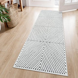 LIVEBOX Washable Runner Rug 2x6, Modern Kitchen Runners Entryway Runner Rug, Non-Shedding Non-Slip Indoor Carpet for Hallway Kitchen Entryway Laundry Room Bathroom