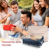 Funny Gift for Dad Fathers Day, Dads Birthday Gift from Daughter Son, Dad is Charging Sloth Blanket, Dads Gifts for Christmas, Soft Sloth Throws Blanket for Father 60" x 50"