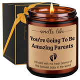 GSPY Candles, New Parents Gifts for Couples, Mom to be, New Dad - First Fathers Day, Baby Shower, Pregnancy, Congratulations Baby, Gender Reveal Gifts for Parents to be, First Time Dad, Expecting Mom