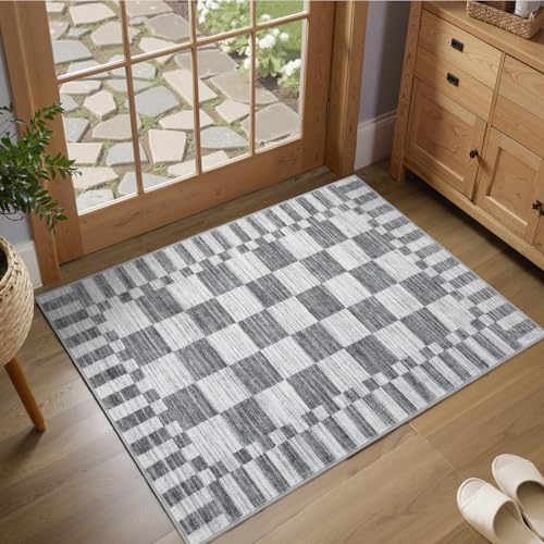 GarveeHome 2x4 Kitchen Runner Rug Non Slip Washable Runner Rug for Hallway