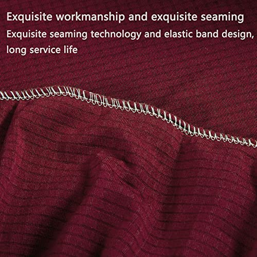YOPOIY Super Stretch Futon Cover Spandex Small Checks Pattern Futon Slipcover Washable Armless Sofa Cover Protector with Elastic Bottom Natural -Cream color-160-190cm