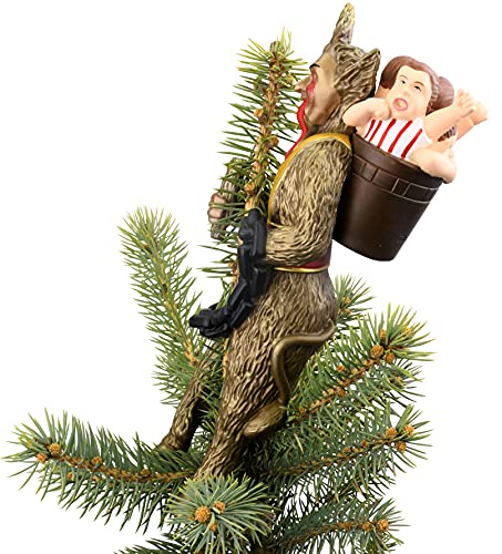 Tree Buddees Creepy Krampus Tree Topper for Christmas or Halloween Trees - Large 10"