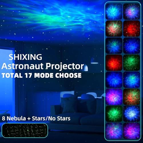 Astronaut Galaxy Projector LED Night Lights for Kids,Nebula Ceiling Lamp Star Light Nightlight Kids for Room Deco with Timer and Remote