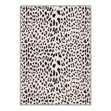 Leopard Print Rugs 8x10 Washable Area Carpet for Living Room Bedroom