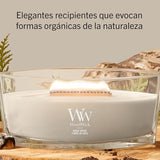 WoodWick Scented Candle | Ellipse Candle | Wood Smoke | Perfect Gifts for Women