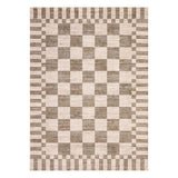 GarveeHome Checkered Rug 3x5 Area Rugs for Living Room Washable Nursey Rug