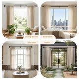 TANGWIN Black Wrap Around Curtain Rods 48 to 90:Blackout Heavy Duty Adjustable Window Curtain Rod for Bedroom Kitchen,Modern Industrial Curved French Return Metal Drapery Rods Easy Install,Matte Black