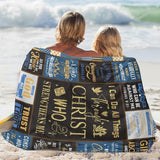 Christian Gifts for Men, Christian Gifts, Baptism Gifts for Boys, Religious Gifts for Men, Confirmation Gifts for Teenage Boys, Bible Catholic Gifts Blanket 60"X50"