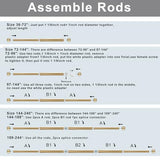 Heavy Duty Curtain Rods, 1 1/8 Inch Diameter Single Curtain Rod 144-240Inch(12-20ft) Extendable Length for Large Windows with End Caps Adjustable Modern Brackets-Warm Gold