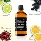 AirScent Creed-Aventus-Inspired Diffuser Oil - No. 5002 Perfume Dupe - Premium Fragrance Oil Blend for Ultrasonic and Waterless Diffusers and Crafting - 120 ml, 4 fl oz Glass Bottle with Dropper