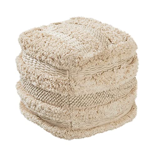 Tov Furniture Yorba Cotton Pouf