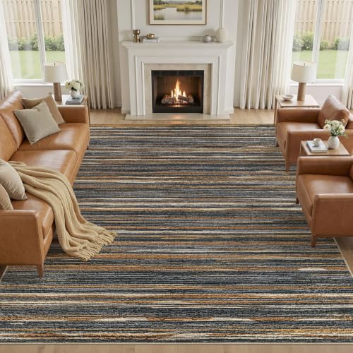 Washable 6x9 Area Rugs Soft Modern Large Living Room Rug