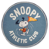 Hallmark Peanuts Round Pillow, 15.5" (Snoopy Athletic Club) Gift for Graduations, Coaches, Teammates, Friends, Fans, Collectors