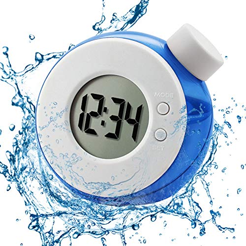 Cute Hydraulic Clock al Display Clock Calendar Timer Desktop Home Children Gifts Eco Friendly Smart Clock