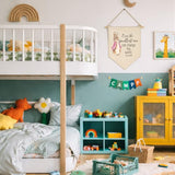 Even The Smallest One Can Change The World-Easter Peter Rabbit Canvas Hanging Pennant Flag Wall Sign Decor Gifts for Baby Kids Girls Nursery,Kids Room Playroom Decor