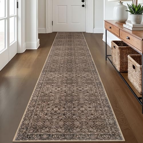 2x12 Washable Runner Rug Non Slip Soft Area Rug for Hallway Kitchen