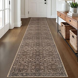 2x12 Washable Runner Rug Non Slip Soft Area Rug for Hallway Kitchen