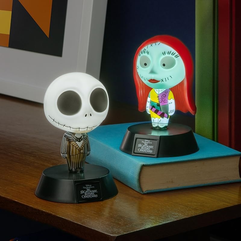 Paladone Sally Icon Light - Officially Licensed Nightmare Before Christmas Merchandise, Collectible Gift for Film Fans, Spooky Halloween Decor, Battery Powered, (10 cm)