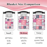 60th Birthday Gifts for Women, 60th Birthday Decorations for Woman, Best Gifts for 60th Birthday, Cool 60th Birthday Gifts, 1966 Birthday Gifts Blanket 50"x60", 60 Year Old Birthday Gift Ideas