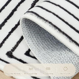 LIVEBOX Washable Runner Rug 2x6, Modern Kitchen Runners Entryway Runner Rug, Non-Shedding Non-Slip Indoor Carpet for Hallway Kitchen Entryway Laundry Room Bathroom