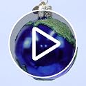 Old World Christmas Planet Earth Glass Blown Ornament for Christmas Tree, Handcrafted Holiday Decoration, Outer Space Collection