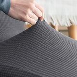 Waterproof Armless Futon Sofa Bed Cover with Elastic Band, Non-Slip Futon Covers Slipcovers, Stretchable Sofa Bed Covers 2 Seater, Soft Futon Bed Covers Slipcovers Armless Sofa Cover,F,M1