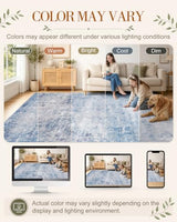 OLANLY 2x10 Washable Runner Rug, Soft Non Slip Carpet for Hallway Kitchen