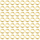 Hortsun 100 Packs Fairy Lights Battery Operated 3 Speed Modes, 7 Ft/ 2 M 20 LED Battery String Mini Waterproof Wire Twinkle Lights Bulk for Wedding Party Birthday Vases Decor (Warm White)