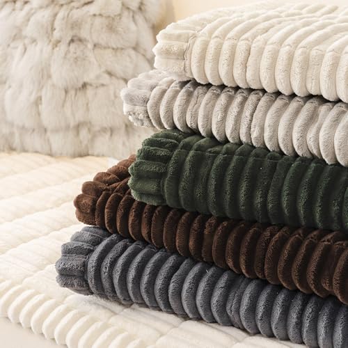 MEETSKY Pet Couch Covers for 2 Cushion Sofa, Couch Cover for Dogs, Washable Love Seat Couch Covers, Non Slip Simply Put Sofa Slipcovers, Modern Style Furniture Protector, Moss Green, 27.6" x 59"