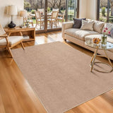 4x6 Jute Area Rug Washable: Non-Slip Indoor Floor Mat for Entryway Kitchen