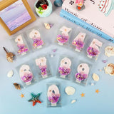 Purple Number 5 Candles Mermaid Birthday Candle 5th Birthday Cake Topper Cupcake Decorations for Girls and Women Party Decor Anniversary Celebrations Supplies Favors
