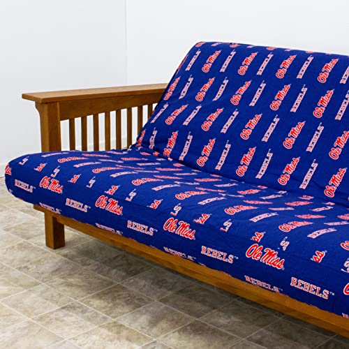 NCAA Futon Slipcover NCAA Team: Mississippi