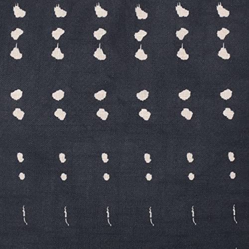 Christopher Knight Home Ivey Square Pouf - Fabric - Dark Blue