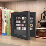 Anxiety Bookshelf Mini Books Display, Black | Stress Relief and Fun Decor, Decorative Miniature Library, For Book Lovers, For Home Decor, Office Decor, Thoughtful Gift