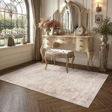 HelloTree 3x5 Vintage Washable Non-Slip Bedroom Rug