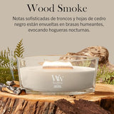 WoodWick Scented Candle | Ellipse Candle | Wood Smoke | Perfect Gifts for Women