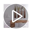 4 Pack Wood Indoor Wall Planter, Modern Boho Wall Decor for Living Room Bedroom, Farmhouse Pocket Vases for Dried Flowers and Faux Greenery Plants - Brown