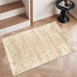 Washable 2x3 Area Rugs, Door Mat Abstract Rugs for Entrance Brown