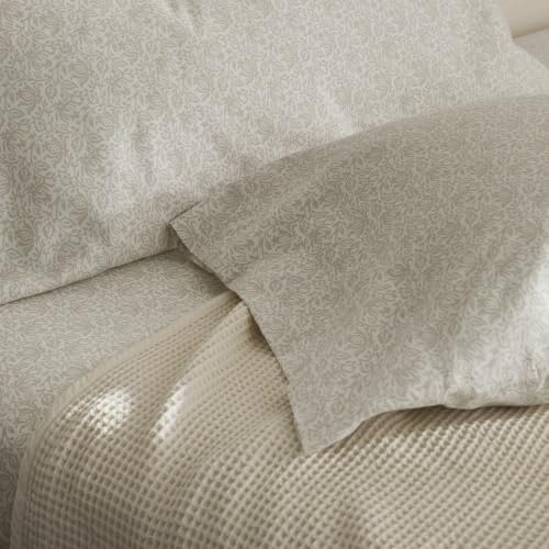 BOLL & BRANCH Waffle Bed Blanket, Twin/Twin XL, Natural