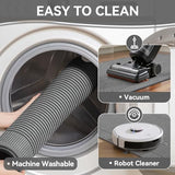 Kitchen Mats for Floor, Non Slip Kitchen Rugs, 17x59 Grey